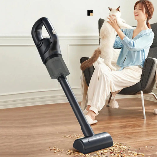 Multifunction Wireless Handheld Vacuum Cleaner Portable Powerful Suction Smart Cordless Interior With Detachable Box for Home